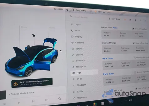 2019 Tesla Model 3 Long Range/Mid Range/Standard Range/Standard Range Plus z USA, uszkodzony, nr VIN 5YJ3E1EA8KF425184